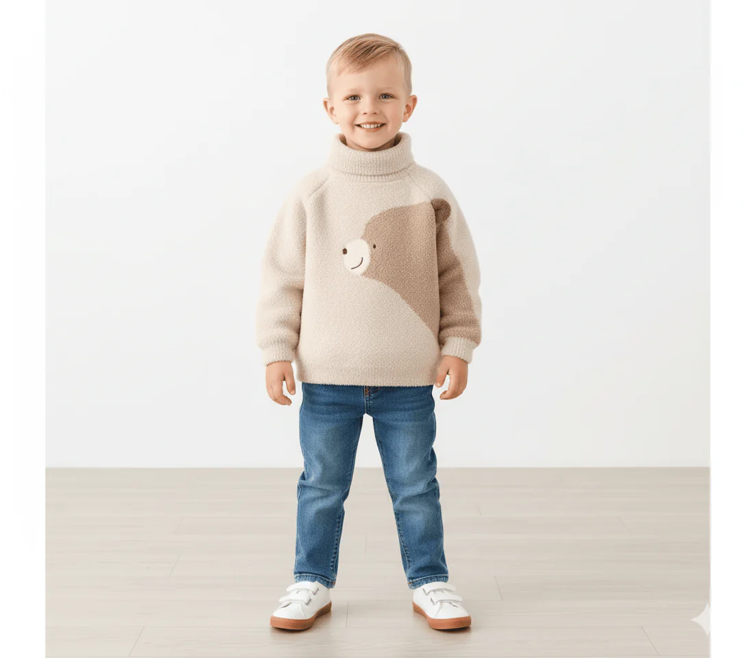 The Critter Cuddle Plush Turtleneck Sweater - Image 8