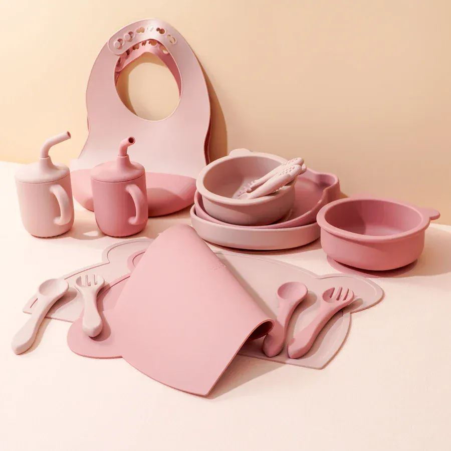 The First Bites 10-Piece Complete Silicone Feeding Set - Image 3