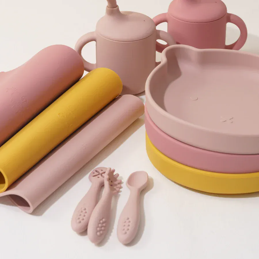 The First Bites 10-Piece Complete Silicone Feeding Set - Image 6