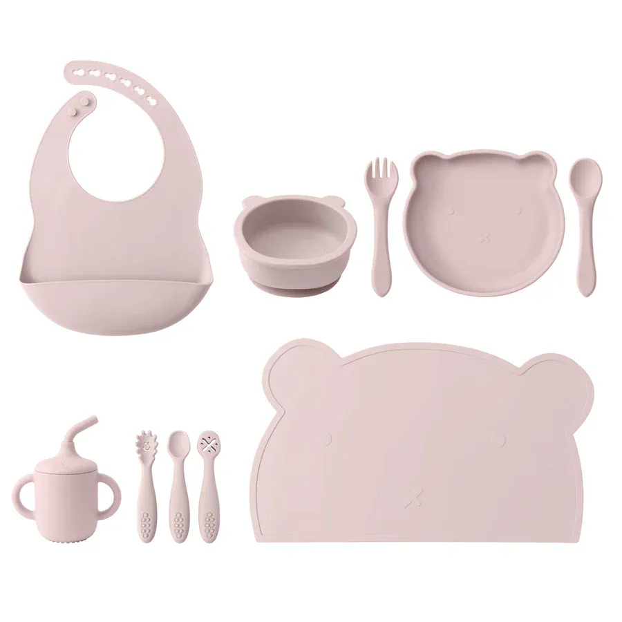 The First Bites 10-Piece Complete Silicone Feeding Set - Image 8