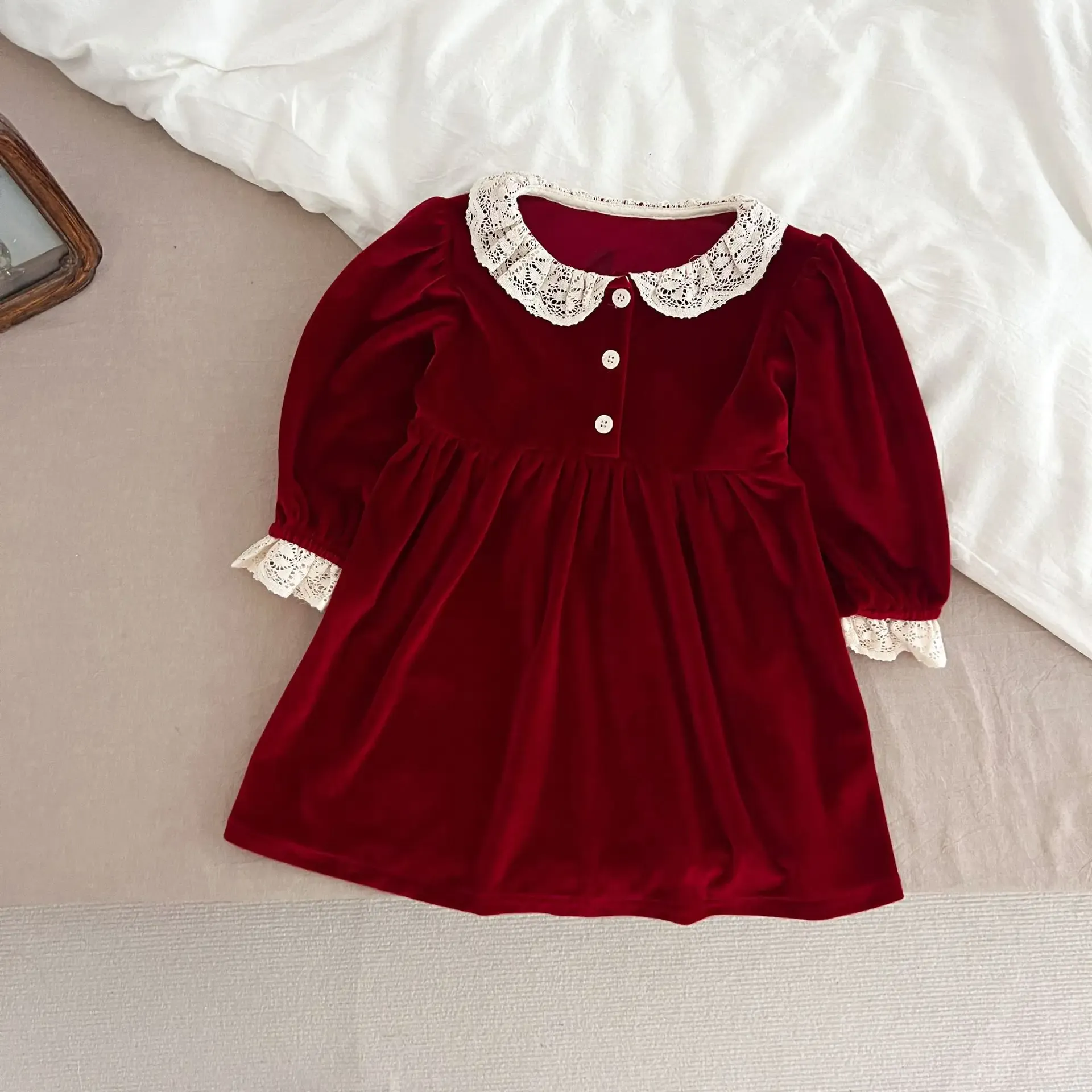 The Heirloom Velvet Dress - Image 2