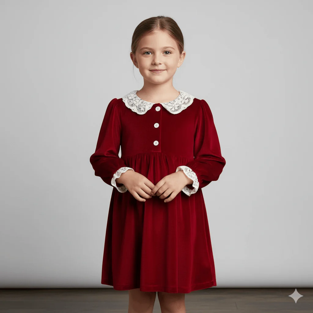 The Heirloom Velvet Dress - Image 4