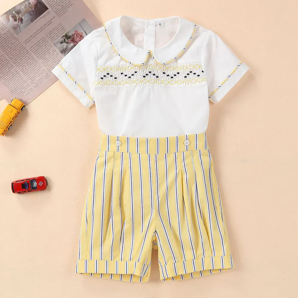 The Little Gentleman's Smocked Suit - Image 2