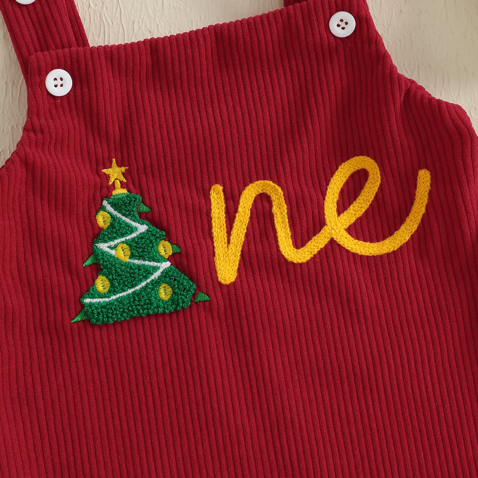 The Little Holly Christmas Romper - Image 9