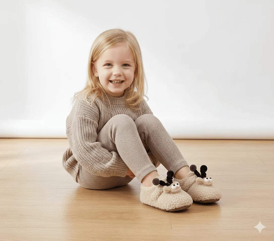The Little Monster Fleece Shoes - Image 3
