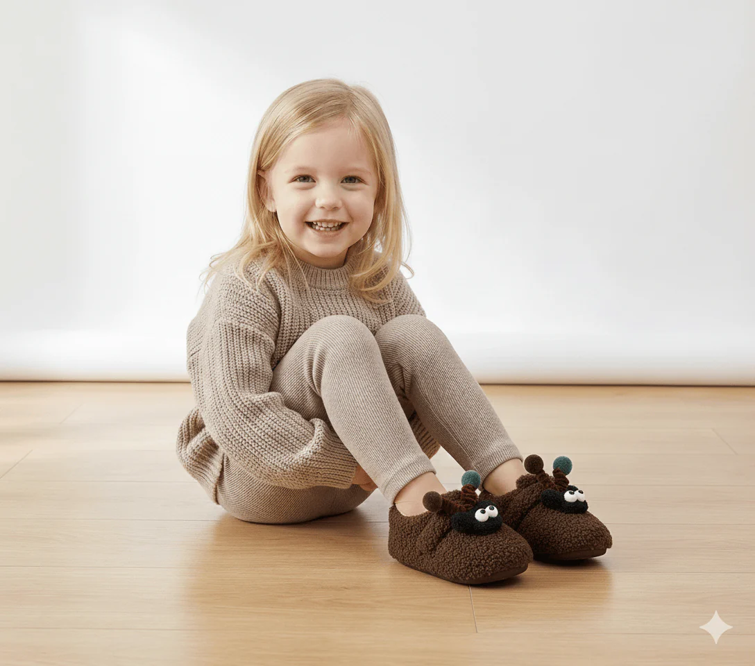 The Little Monster Fleece Shoes - Image 4