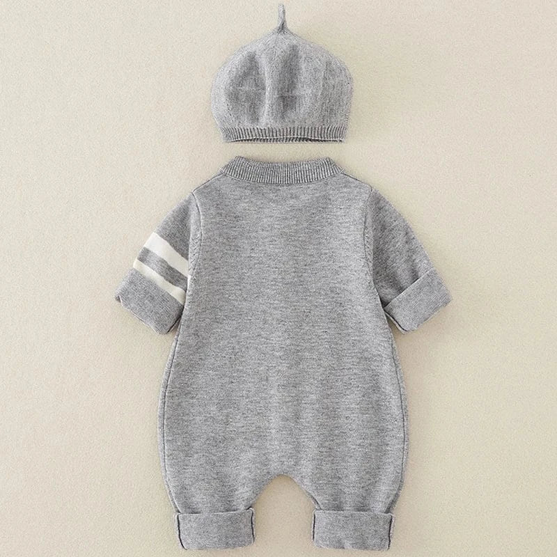 The Little Scholar Romper & Hat Set - Image 5