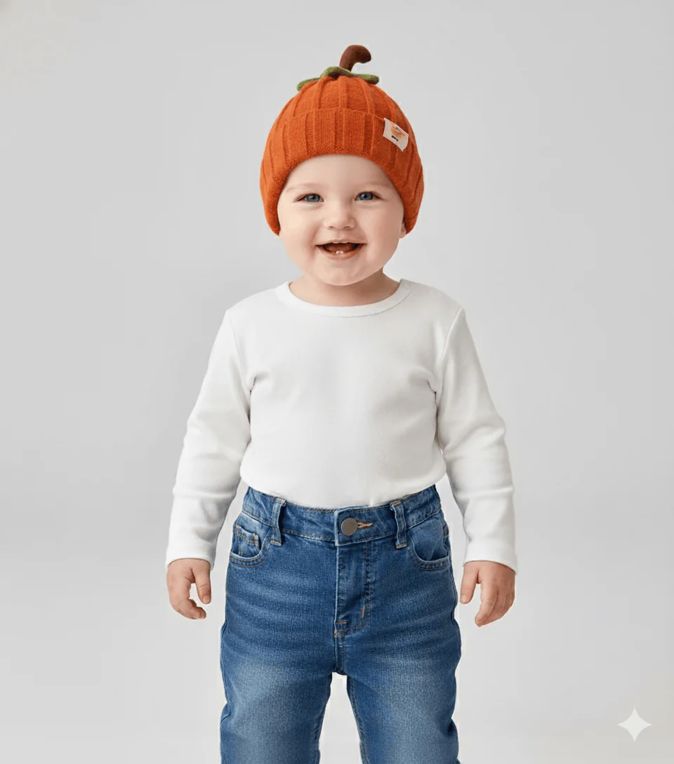 The Little Sprout Ribbed Knit Baby Beanie - Image 6