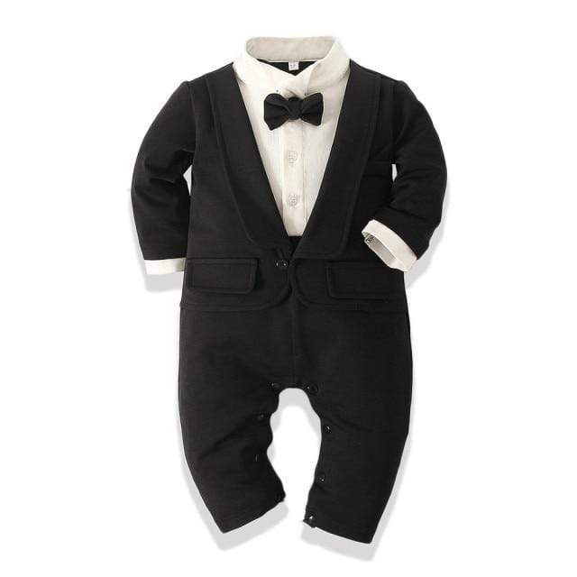 The Little Tuxedo Romper - Image 5