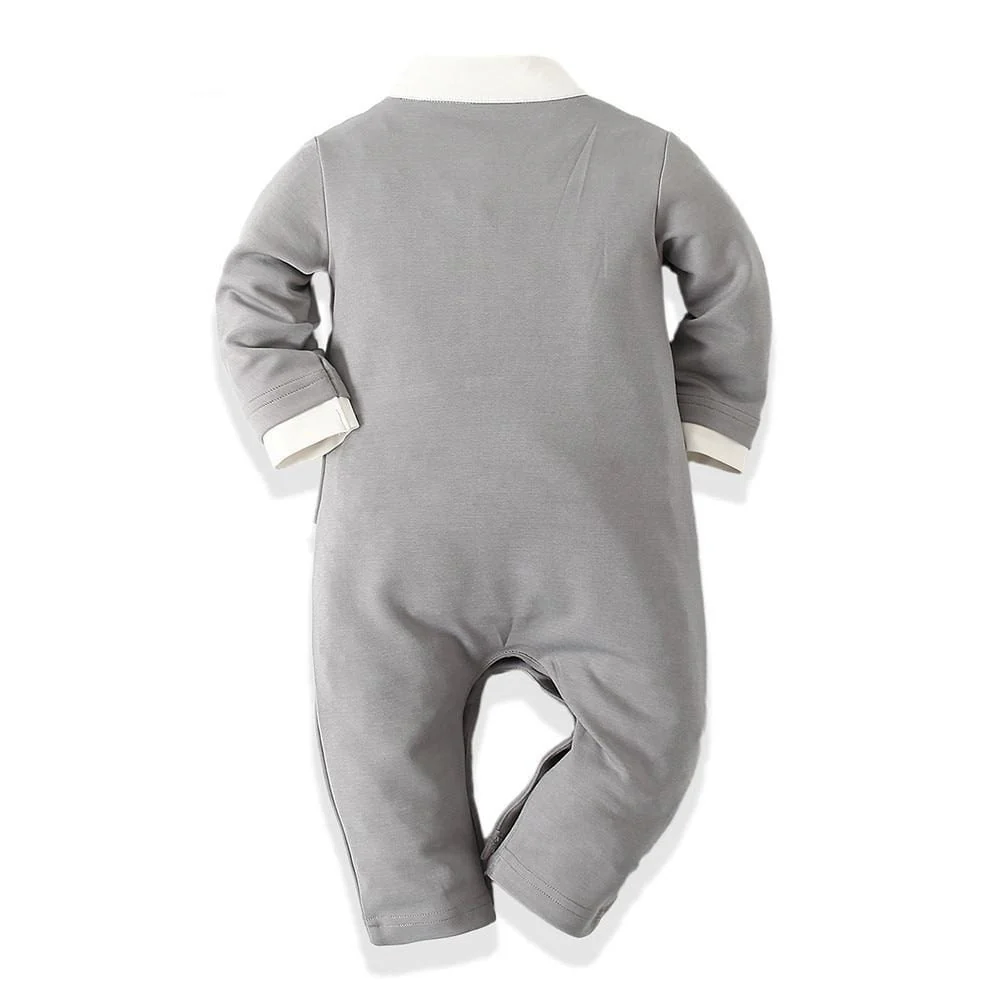 The Little Tuxedo Romper - Image 6