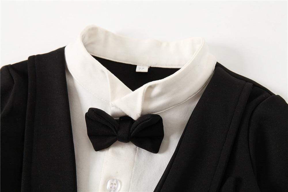 The Little Tuxedo Romper - Image 8