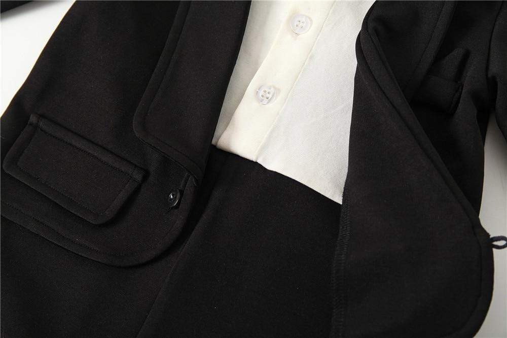 The Little Tuxedo Romper - Image 9