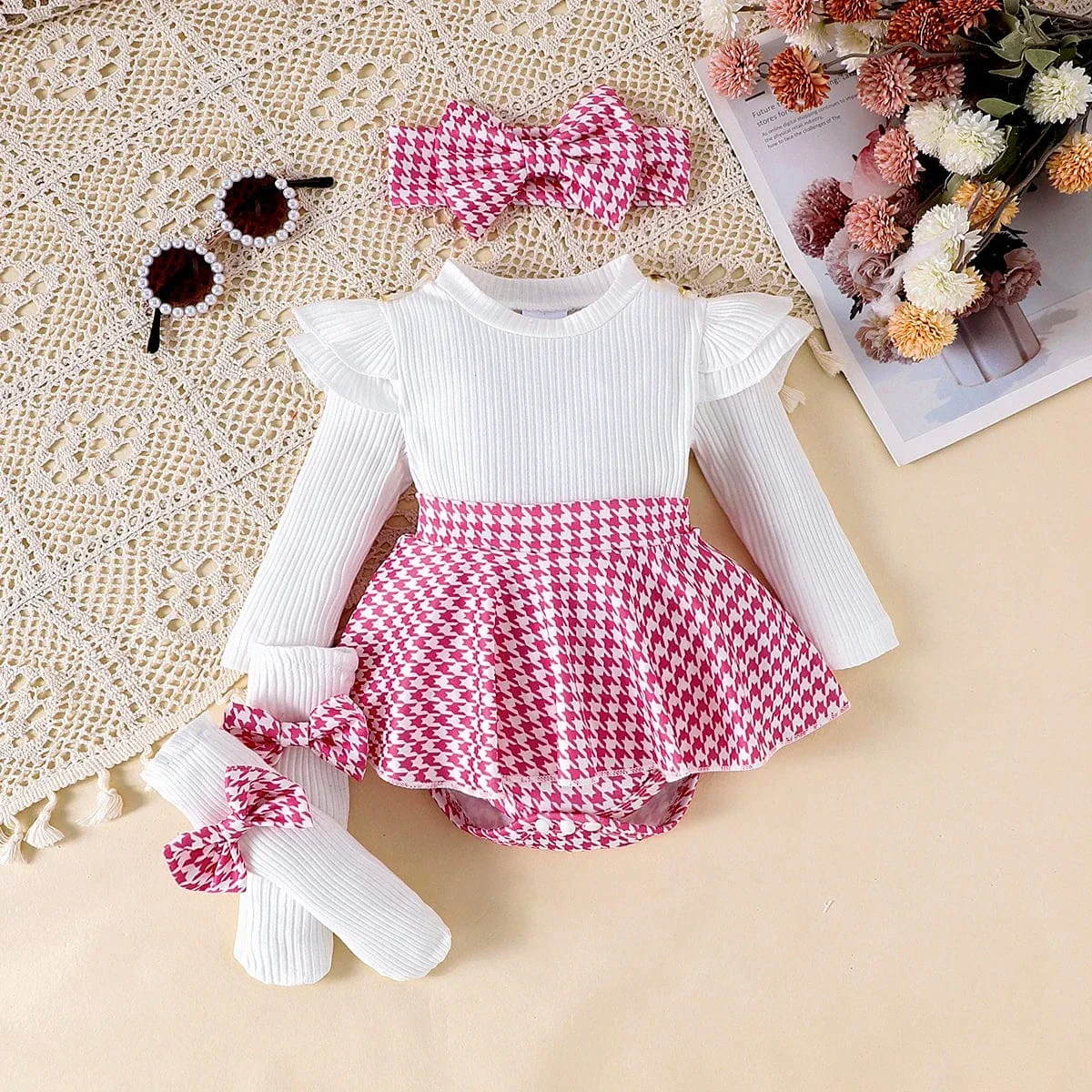 The Primrose 3-Piece Romper Dress Set - Image 12