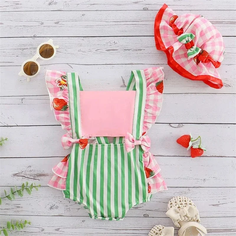 The Strawberry Patch Romper Set