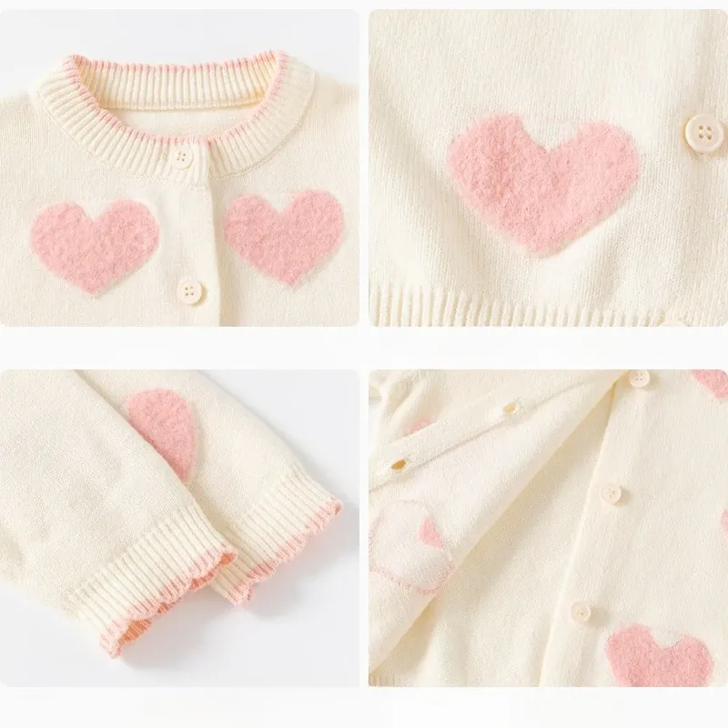 The Sweetheart Fluffy Knit Cardigan - Image 7