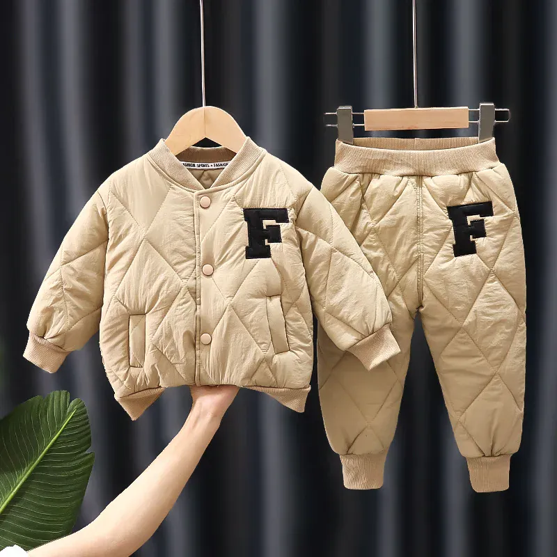 The Varsity Quilted Puffer Suit - Image 2