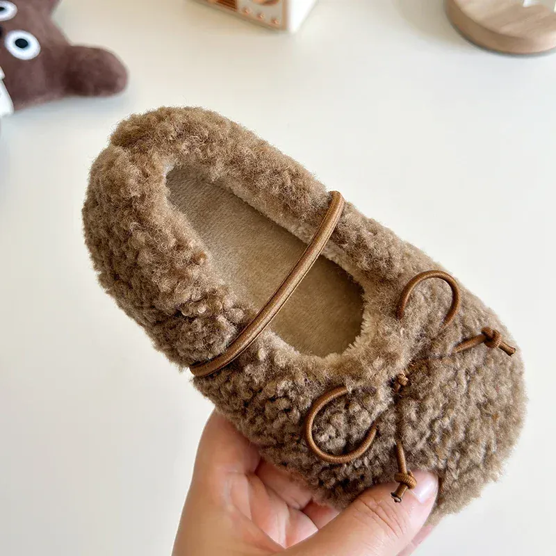 The Velvet Bow Winter Flats - Image 8