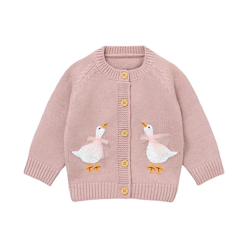 The Waddling Geese Pocket Knit Cardigan - Image 10