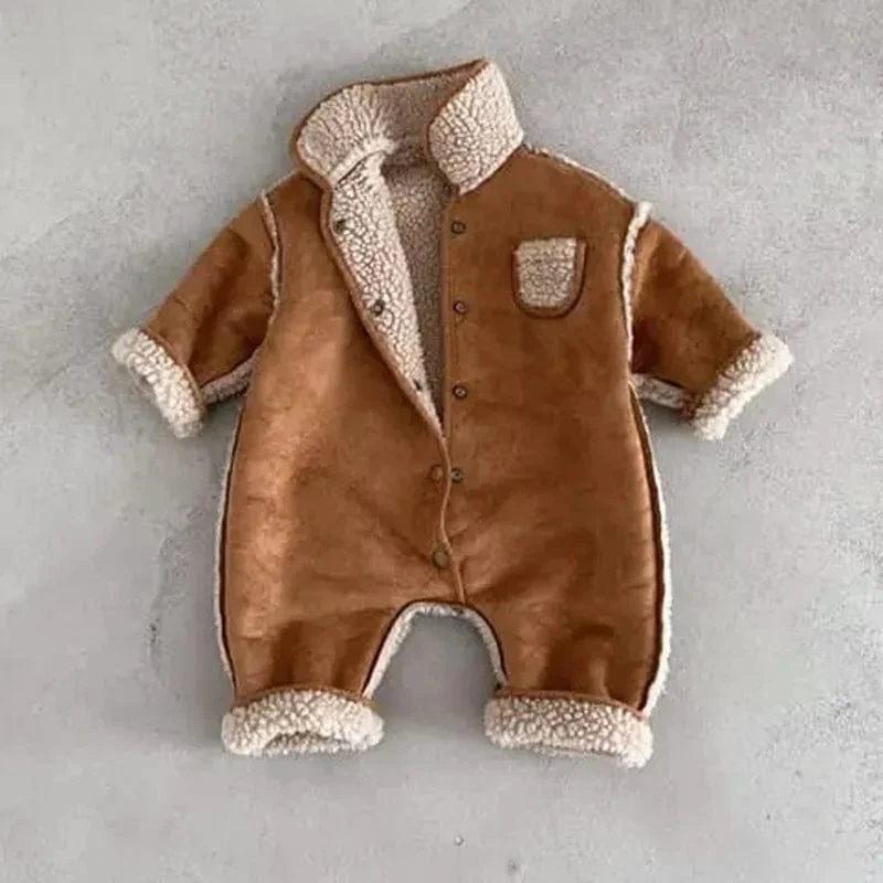 Thick Warm  Baby Romper - Image 7