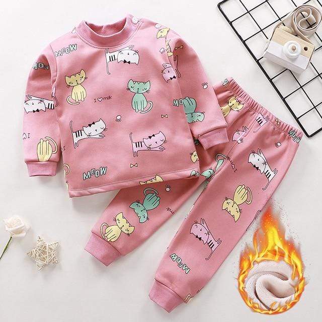 Thick Cartoon Pajamas Set - Image 11
