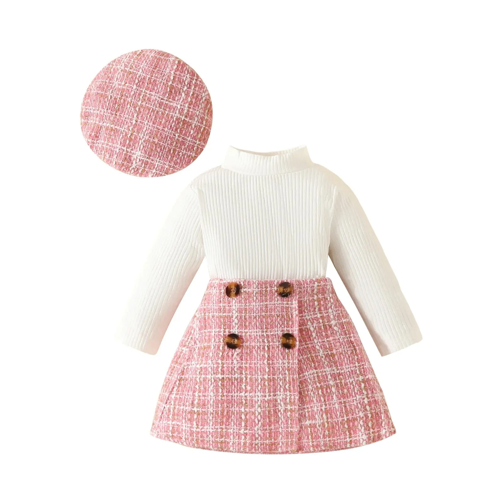 Toddler Girl 3Pcs Outfit - Image 9