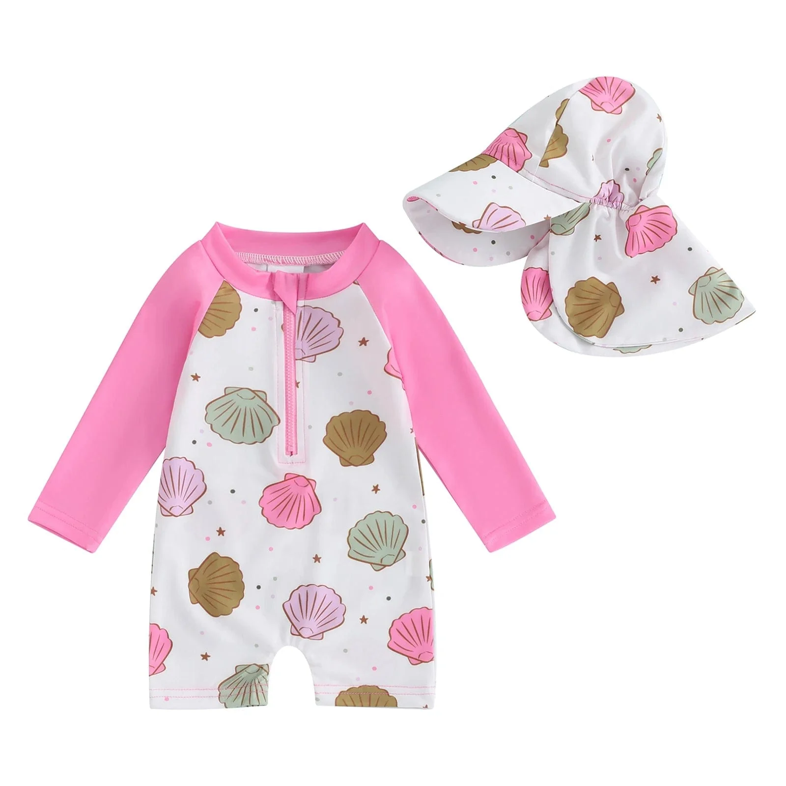 Toddler Long Sleeve Swimwear Set - Image 9