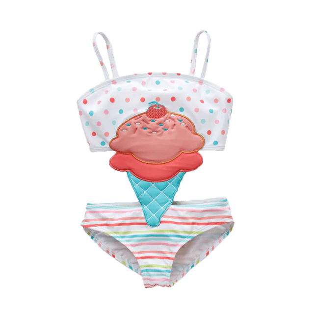Toddler Patterned Swimsuit - Image 3