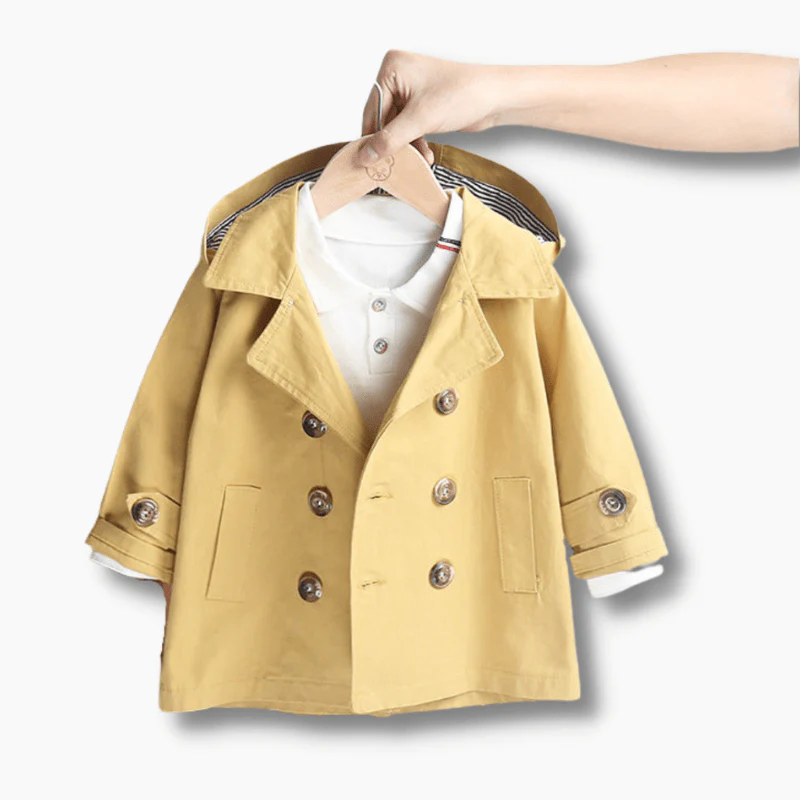 Trendy Double Breasted Jacket