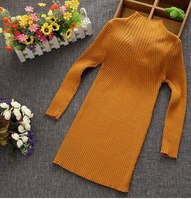 Turtleneck Knit Dress - Image 3