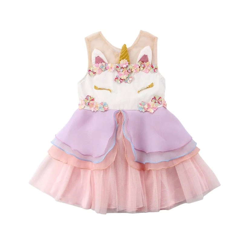 Unicorn Birthday Dress - Image 3