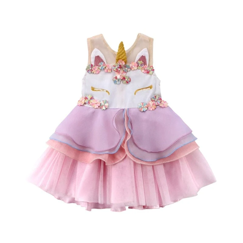 Unicorn Birthday Dress - Image 4