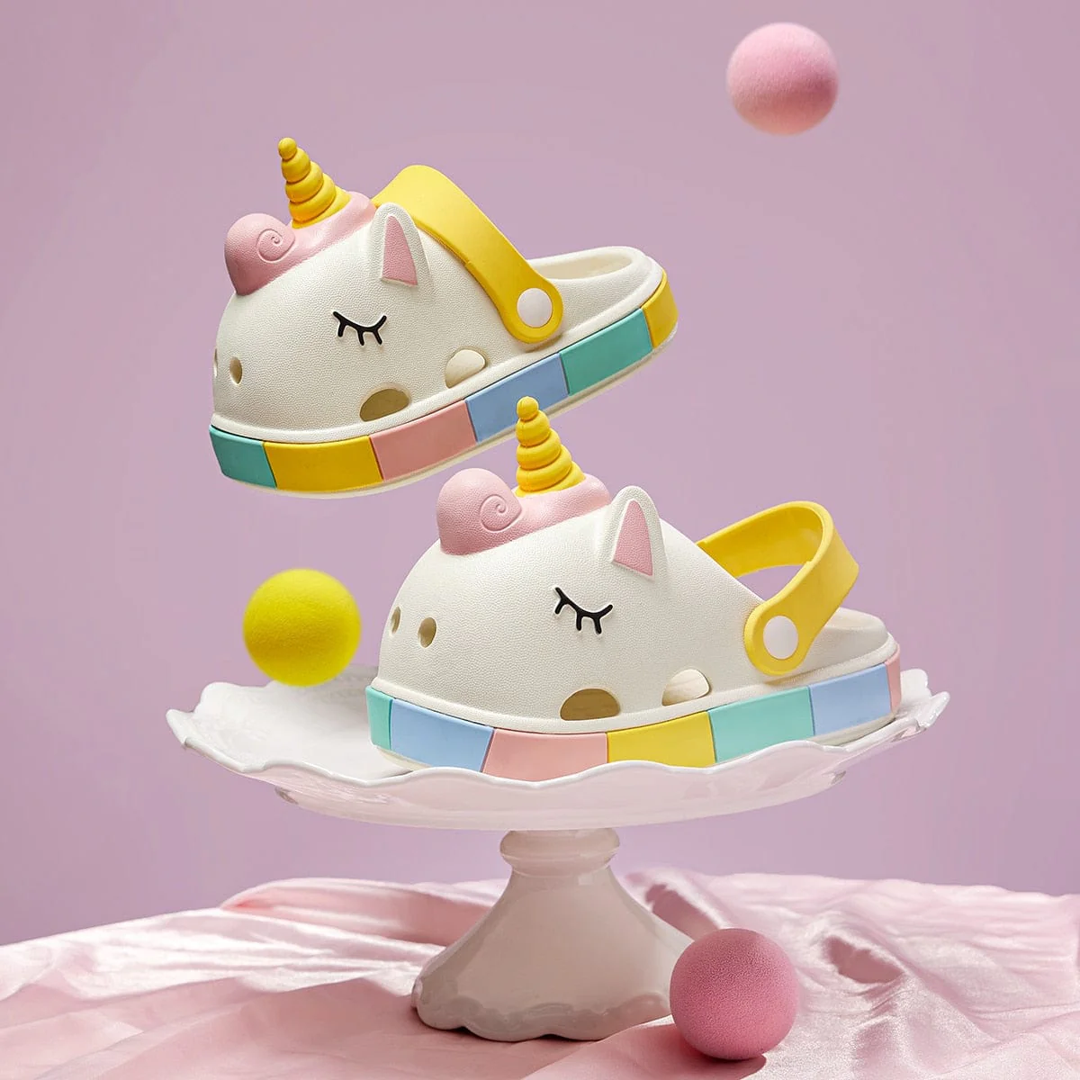 Unicorn Kids Slippers - Image 5