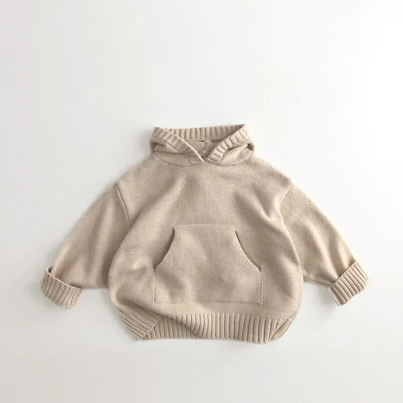 Unisex Fine-Knit Cotton Hoodie for Toddlers & Kids - Image 9