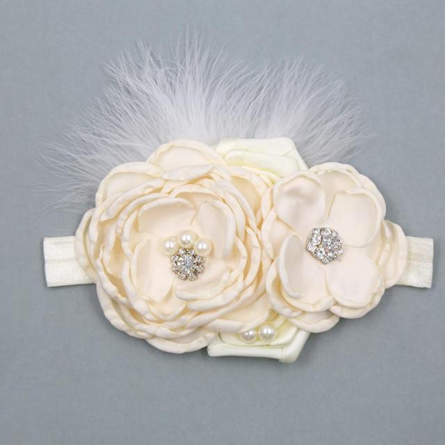 Vintage Baby Floral Lace Headband - Image 11
