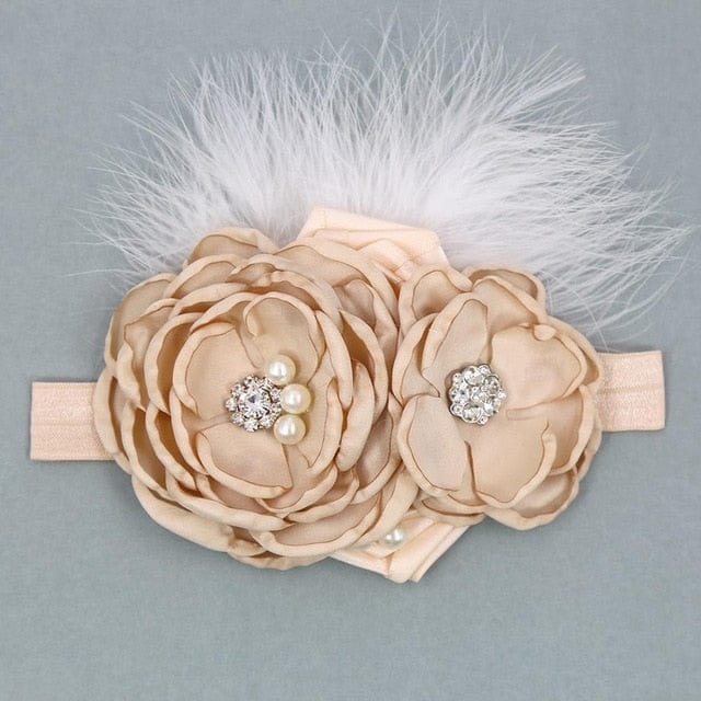 Vintage Baby Floral Lace Headband - Image 16