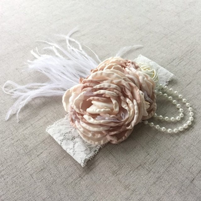 Vintage Baby Floral Lace Headband - Image 19