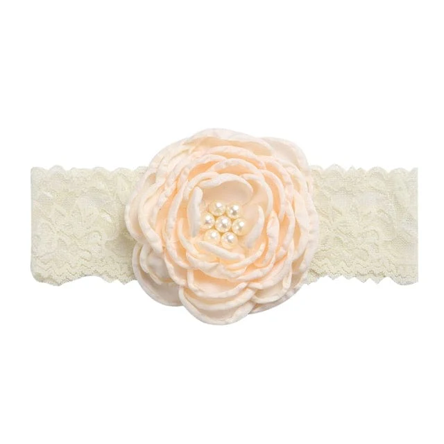 Vintage Baby Floral Lace Headband - Image 22