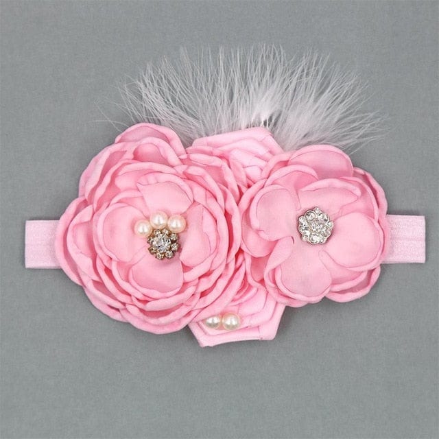 Vintage Baby Floral Lace Headband - Image 28