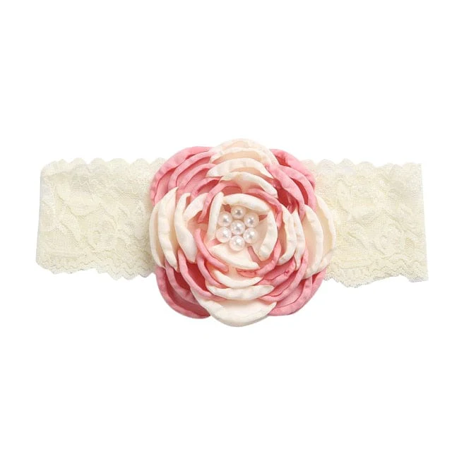 Vintage Baby Floral Lace Headband - Image 29