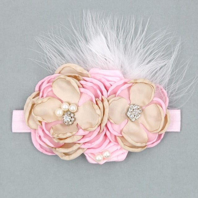 Vintage Baby Floral Lace Headband - Image 30