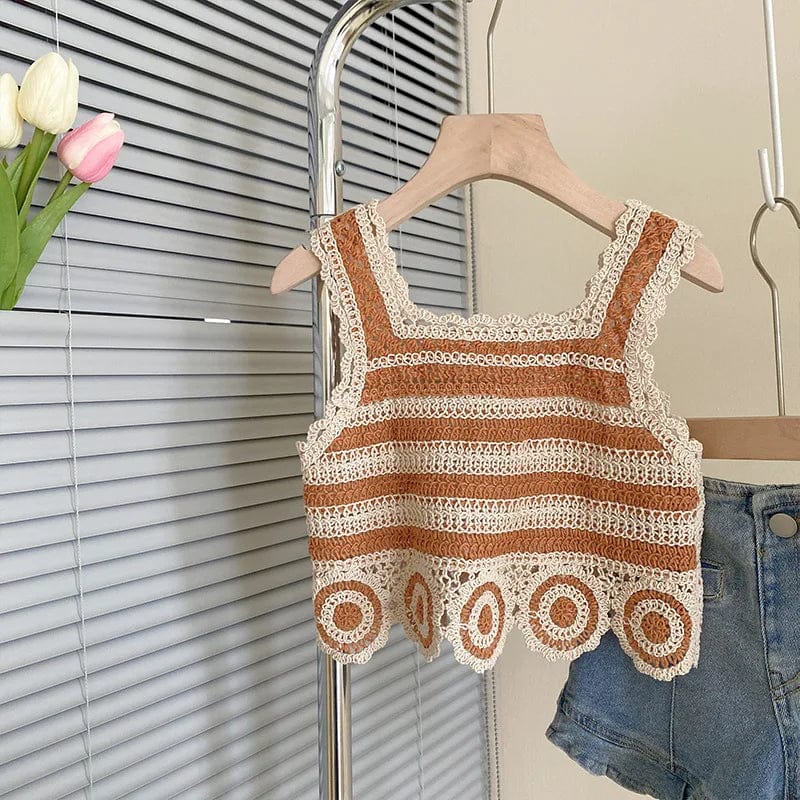Vintage Crochet Hollow Camisole - Image 5