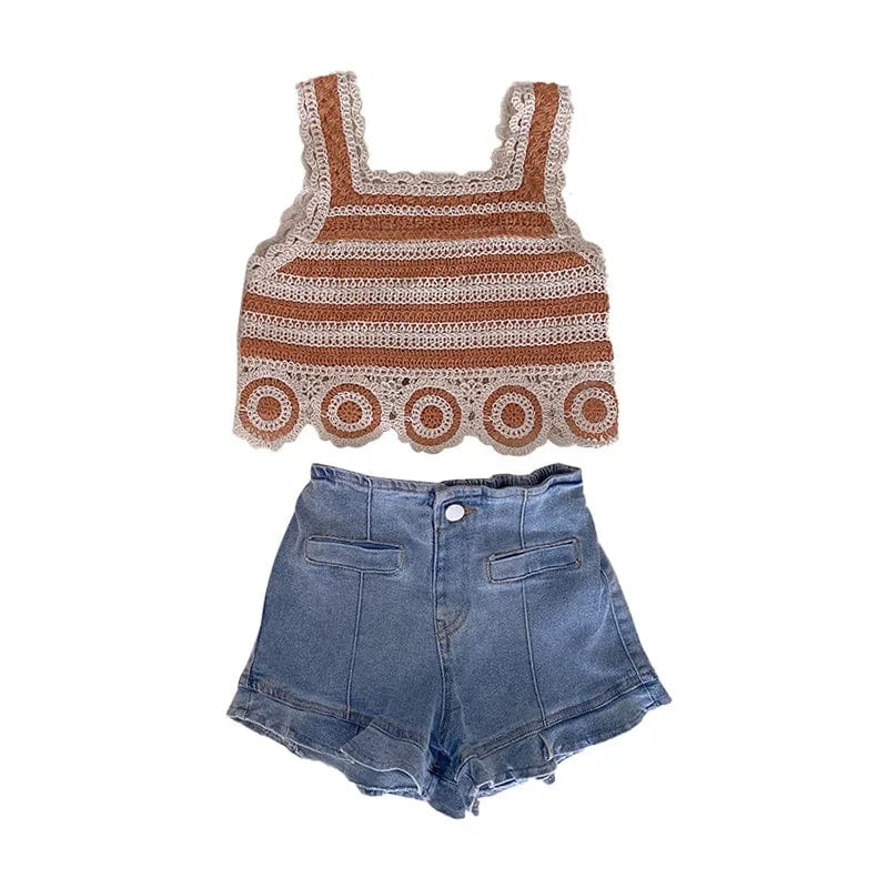 Vintage Crochet Hollow Camisole - Image 6