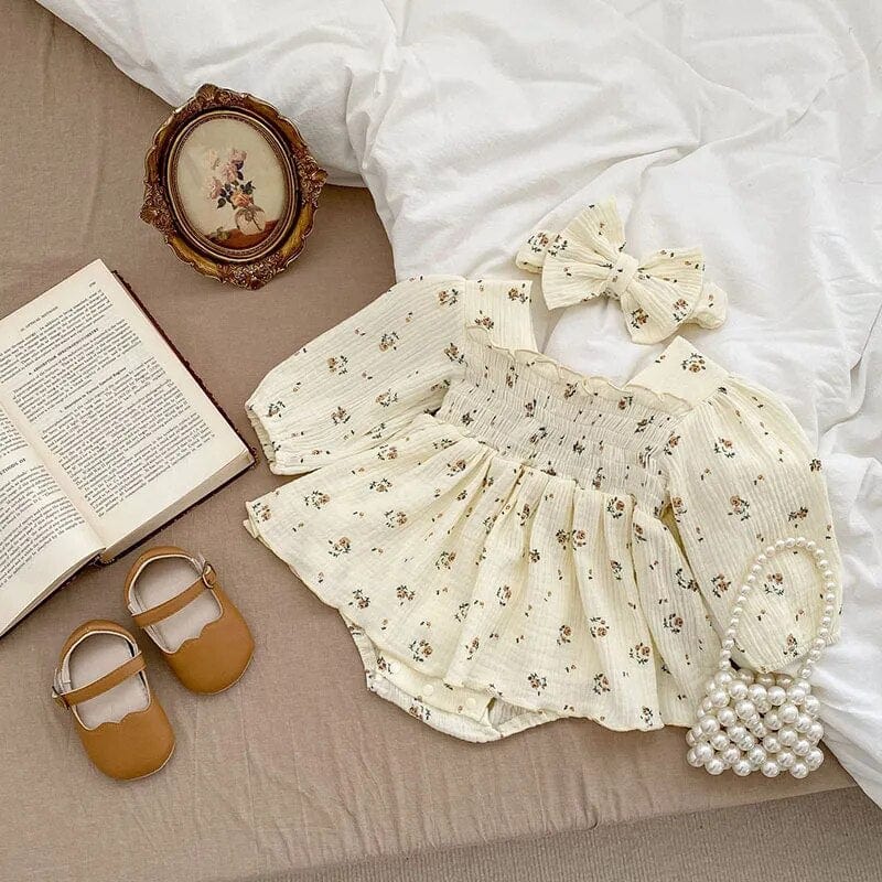 Vintage Floral Romper
