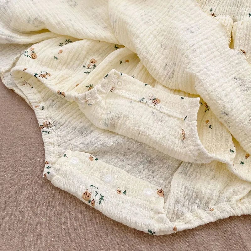 Vintage Floral Romper - Image 6