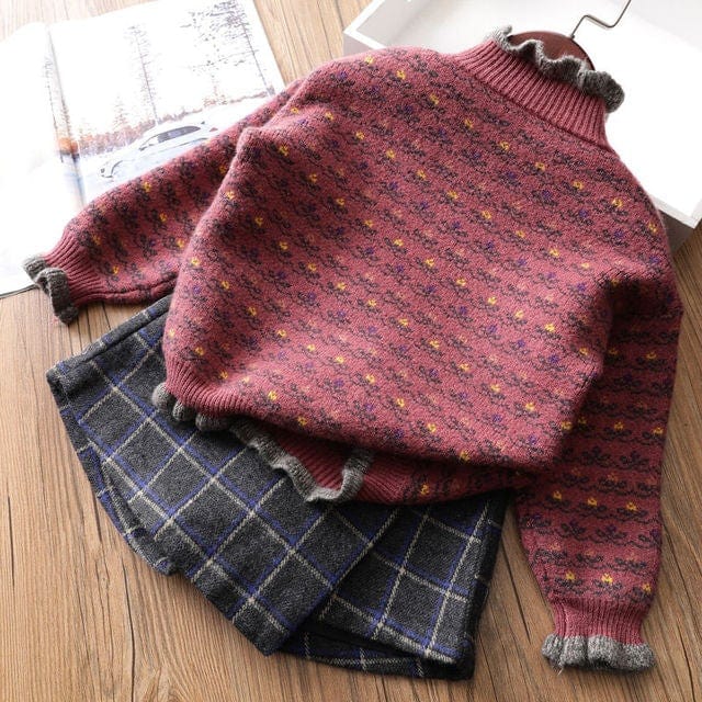 Vintage Knitted Sweater - Image 4
