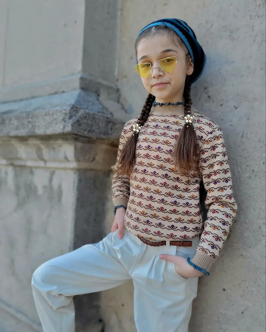 Vintage Knitted Sweater - Image 6