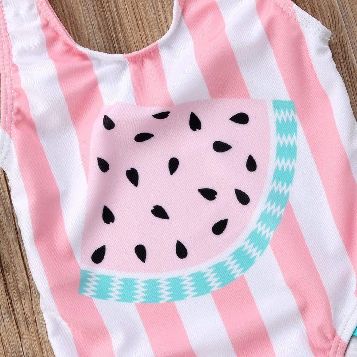 Watermelon Striped Swimsuit - Image 7