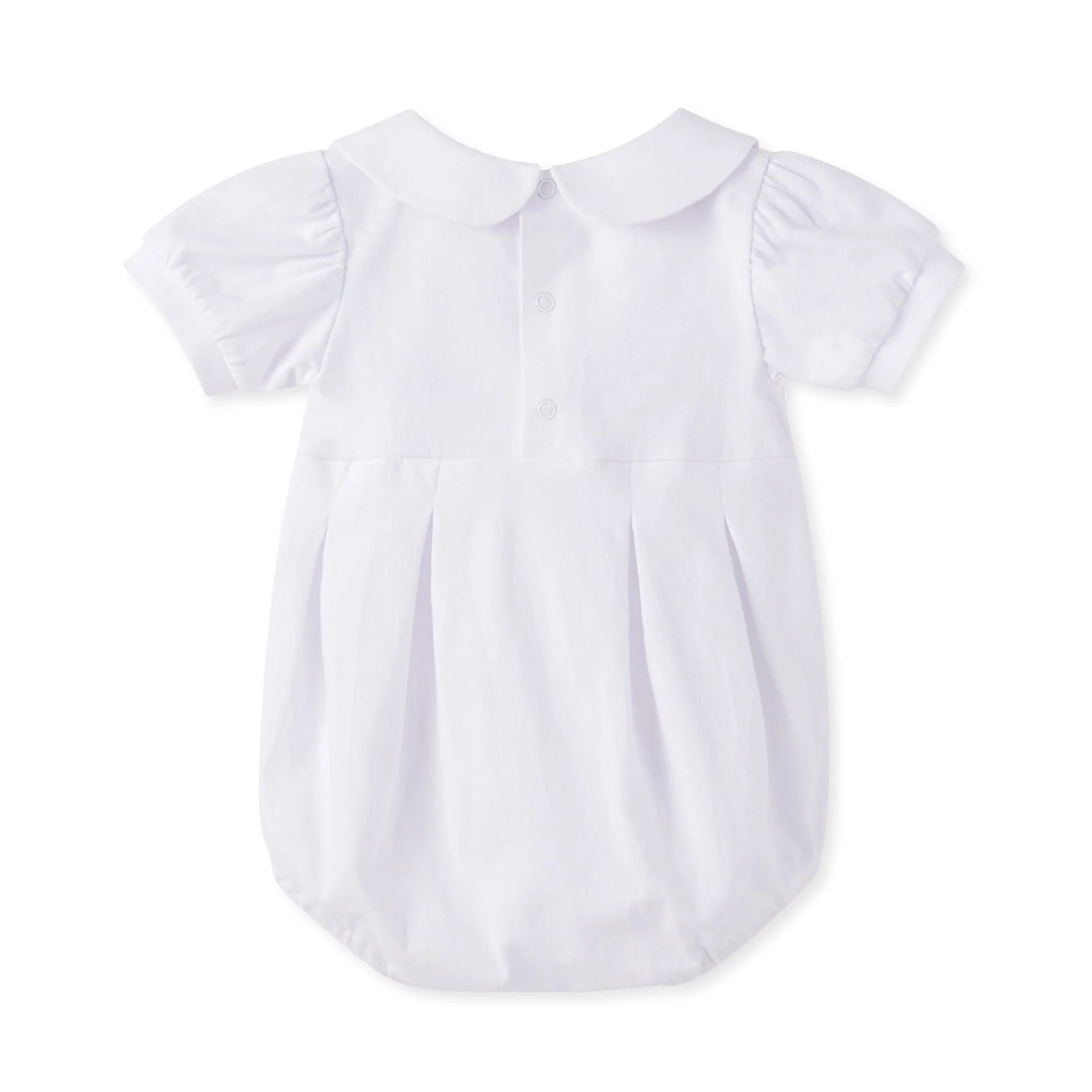 White Baby Short Sleeve Bodysuit - Image 6