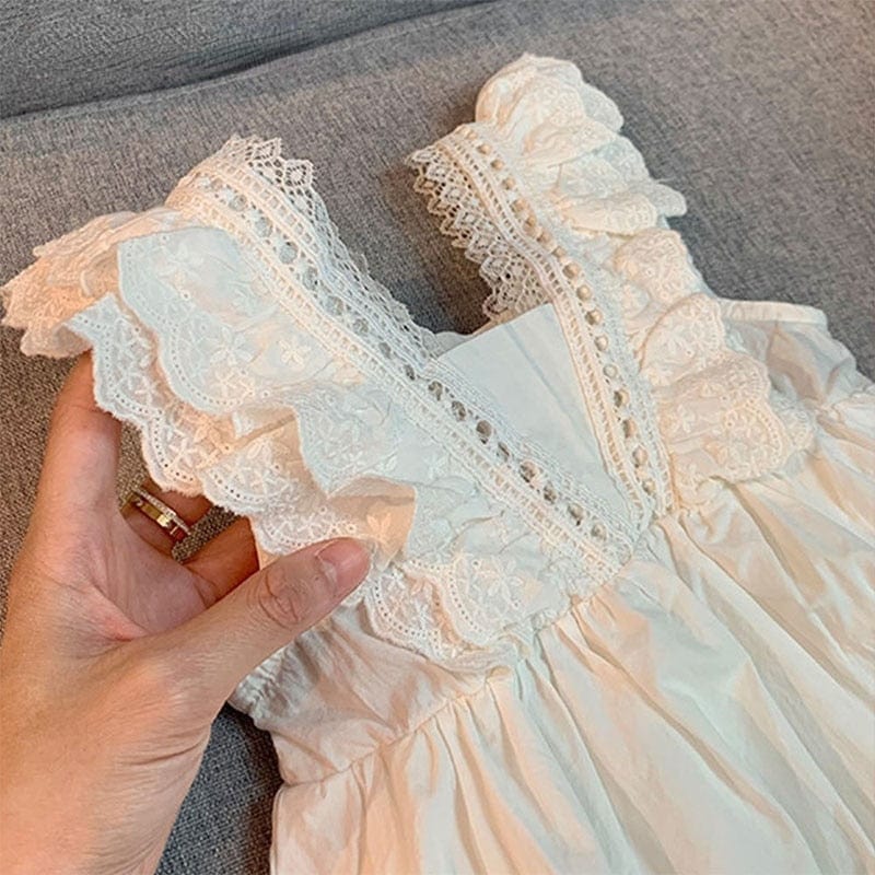 White Lace Dress - Image 3