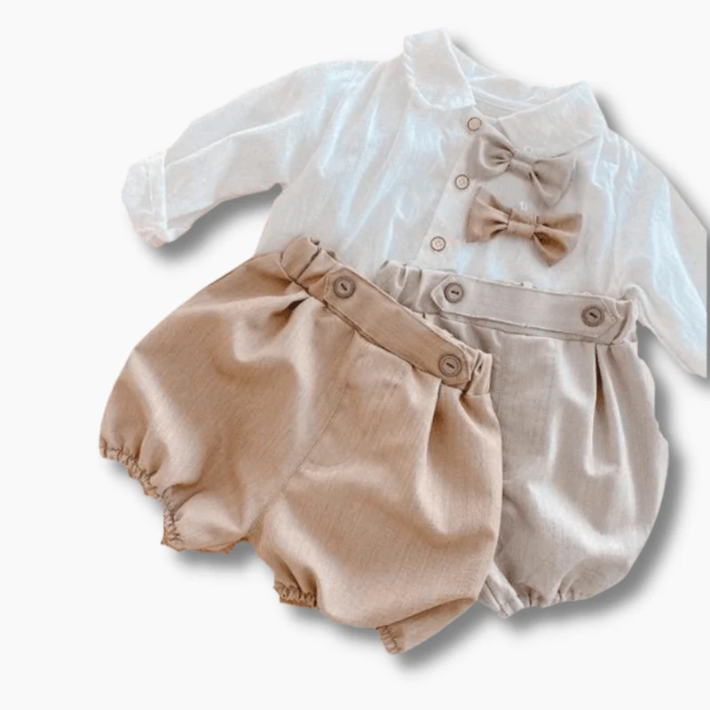 White Shirt and Bloomers Set